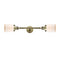 Innovations Lighting Small Bell 2 Light Bath Vanity Light Part Of The Franklin Restoration Collection 208-AB-G51-LED