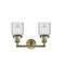 Innovations Lighting Small Bell 2 Light Bath Vanity Light Part Of The Franklin Restoration Collection 208-AB-G52-LED