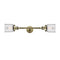 Innovations Lighting Small Bell 2 Light Bath Vanity Light Part Of The Franklin Restoration Collection 208-AB-G52
