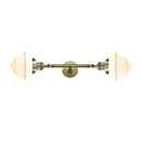 Innovations Lighting Small Oxford 2 Light Bath Vanity Light Part Of The Franklin Restoration Collection 208-AB-G531-LED