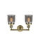 Innovations Lighting Small Bell 2 Light Bath Vanity Light Part Of The Franklin Restoration Collection 208-AB-G53