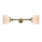 Innovations Lighting Large Bell 2 Light Bath Vanity Light Part Of The Franklin Restoration Collection 208-AB-G71-LED