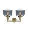 Innovations Lighting Large Bell 2 Light Bath Vanity Light Part Of The Franklin Restoration Collection 208-AB-G73