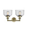 Innovations Lighting Large Bell 2 Light Bath Vanity Light Part Of The Franklin Restoration Collection 208-AB-G74