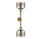 Innovations Lighting Large Bell 2 Light Bath Vanity Light Part Of The Franklin Restoration Collection 208-AB-G78-LED