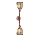 Innovations Lighting Chatham 2 Light Bath Vanity Light Part Of The Franklin Restoration Collection 208-AC-G146-LED