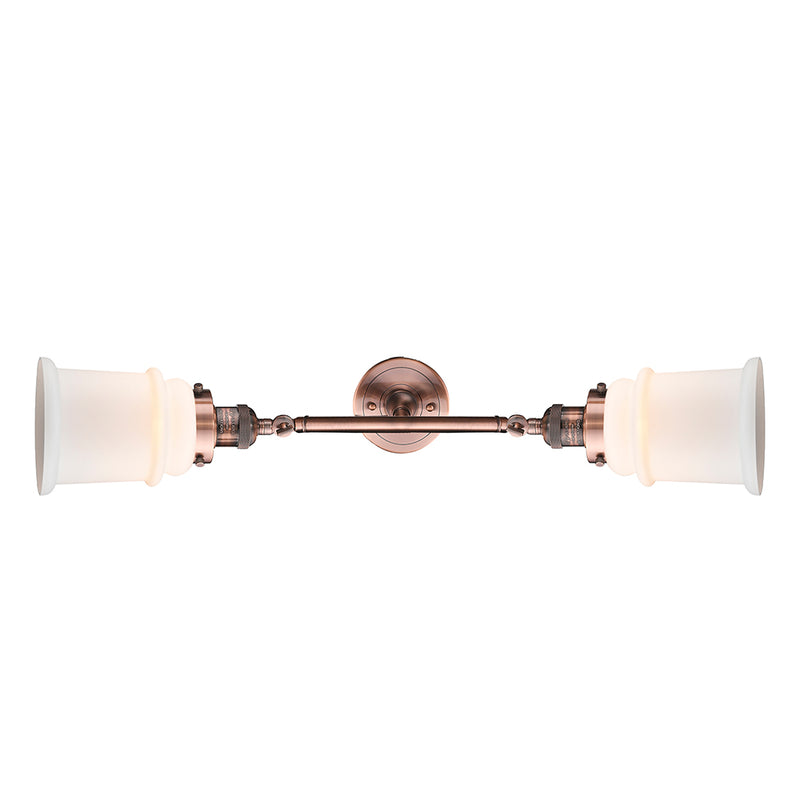 Innovations Lighting Canton 2 Light Bath Vanity Light Part Of The Franklin Restoration Collection 208-AC-G181