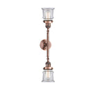 Innovations Lighting Small Canton 2 Light Bath Vanity Light Part Of The Franklin Restoration Collection 208-AC-G182S-LED