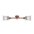 Innovations Lighting Small Canton 2 Light Bath Vanity Light Part Of The Franklin Restoration Collection 208-AC-G182S-LED