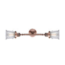 Innovations Lighting Small Canton 2 Light Bath Vanity Light Part Of The Franklin Restoration Collection 208-AC-G182S