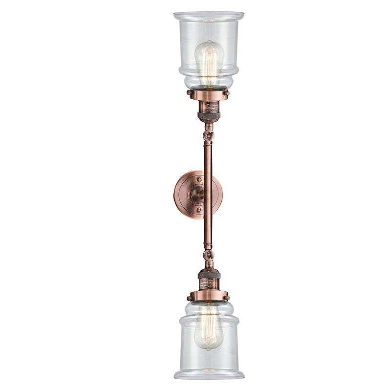 Innovations Lighting Canton 2 Light Bath Vanity Light Part Of The Franklin Restoration Collection 208-AC-G182-LED