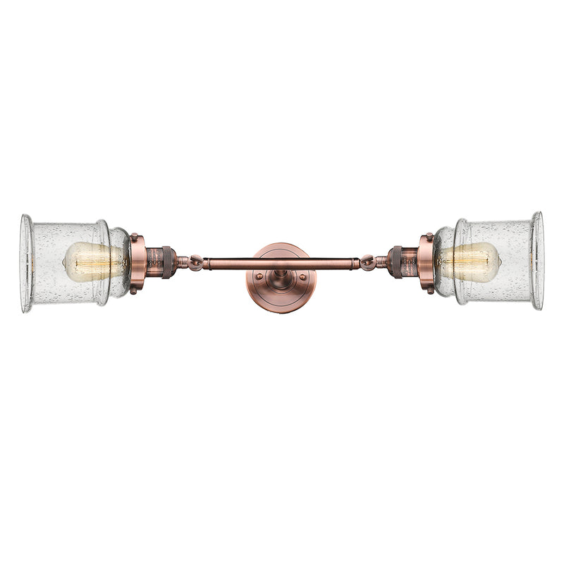 Innovations Lighting Canton 2 Light Bath Vanity Light Part Of The Franklin Restoration Collection 208-AC-G184-LED