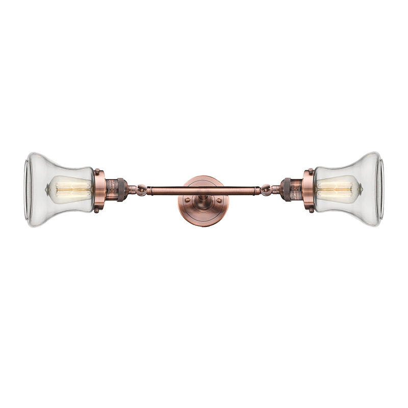 Innovations Lighting Bellmont 2 Light Bath Vanity Light Part Of The Franklin Restoration Collection 208-AC-G192