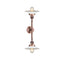 Innovations Lighting Halophane 2 Light Bath Vanity Light Part Of The Franklin Restoration Collection 208-AC-G1-LED
