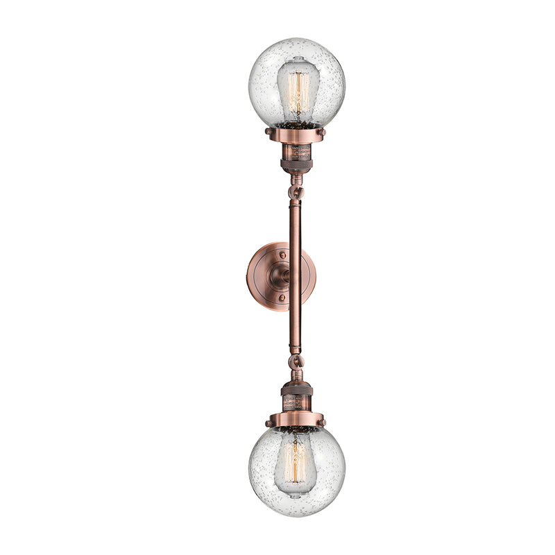 Innovations Lighting Beacon 2 Light 17" Bath Vanity Light 208-AC-G204-6