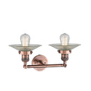 Innovations Lighting Halophane 2 Light Bath Vanity Light Part Of The Franklin Restoration Collection 208-AC-G2-LED