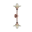 Innovations Lighting Halophane 2 Light Bath Vanity Light Part Of The Franklin Restoration Collection 208-AC-G2-LED