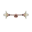 Innovations Lighting Halophane 2 Light Bath Vanity Light Part Of The Franklin Restoration Collection 208-AC-G2-LED
