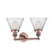 Innovations Lighting Large Cone 2 Light Bath Vanity Light Part Of The Franklin Restoration Collection 208-AC-G42-LED