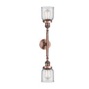 Innovations Lighting Small Bell 2 Light Bath Vanity Light Part Of The Franklin Restoration Collection 208-AC-G52-LED