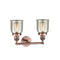 Innovations Lighting Small Bell 2 Light Bath Vanity Light Part Of The Franklin Restoration Collection 208-AC-G58-LED