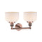 Innovations Lighting Large Bell 2 Light Bath Vanity Light Part Of The Franklin Restoration Collection 208-AC-G71-LED
