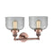 Innovations Lighting Large Bell 2 Light Bath Vanity Light Part Of The Franklin Restoration Collection 208-AC-G72