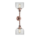 Innovations Lighting Large Bell 2 Light Bath Vanity Light Part Of The Franklin Restoration Collection 208-AC-G72