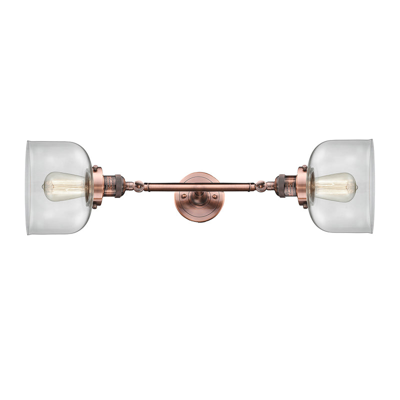 Innovations Lighting Large Bell 2 Light Bath Vanity Light Part Of The Franklin Restoration Collection 208-AC-G72