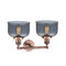 Innovations Lighting Large Bell 2 Light Bath Vanity Light Part Of The Franklin Restoration Collection 208-AC-G73-LED