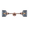 Innovations Lighting Large Bell 2 Light Bath Vanity Light Part Of The Franklin Restoration Collection 208-AC-G73-LED