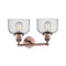 Innovations Lighting Large Bell 2 Light Bath Vanity Light Part Of The Franklin Restoration Collection 208-AC-G74