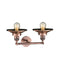 Innovations Lighting Railroad 2 Light Bath Vanity Light Part Of The Franklin Restoration Collection 208-AC-M3