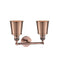 Innovations Lighting Addison 2 Light Bath Vanity Light Part Of The Franklin Restoration Collection 208-AC-M9-AC