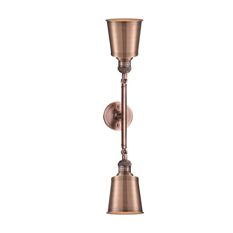 Innovations Lighting Addison 2 Light Bath Vanity Light Part Of The Franklin Restoration Collection 208-AC-M9-AC