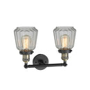 Innovations Lighting Chatham 2 Light Bath Vanity Light Part Of The Franklin Restoration Collection 208-BAB-G142-LED