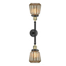 Innovations Lighting Chatham 2 Light Bath Vanity Light Part Of The Franklin Restoration Collection 208-BAB-G146-LED