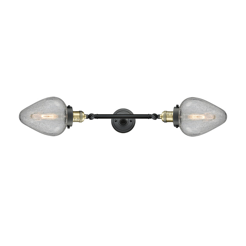 Innovations Lighting Geneseo 2 Light Bath Vanity Light Part Of The Franklin Restoration Collection 208-BAB-G165-LED