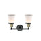 Innovations Lighting Small Canton 2 Light Bath Vanity Light Part Of The Franklin Restoration Collection 208-BAB-G181S