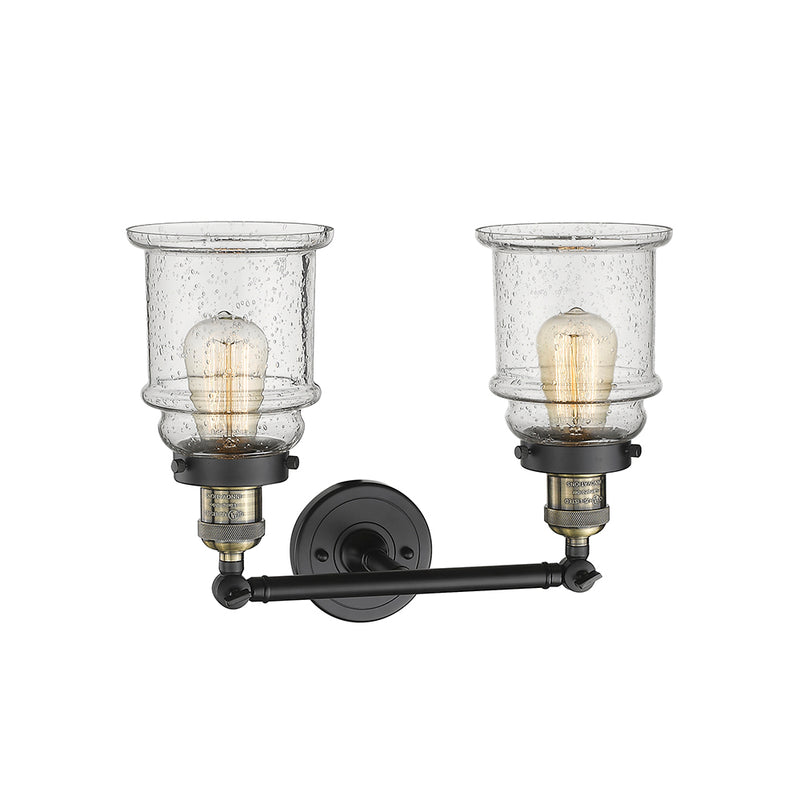 Innovations Lighting Canton 2 Light Bath Vanity Light Part Of The Franklin Restoration Collection 208-BAB-G184