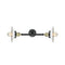 Innovations Lighting Halophane 2 Light Bath Vanity Light Part Of The Franklin Restoration Collection 208-BAB-G1