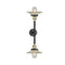 Innovations Lighting Halophane 2 Light Bath Vanity Light Part Of The Franklin Restoration Collection 208-BAB-G2-LED