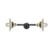 Innovations Lighting Halophane 2 Light Bath Vanity Light Part Of The Franklin Restoration Collection 208-BAB-G2-LED
