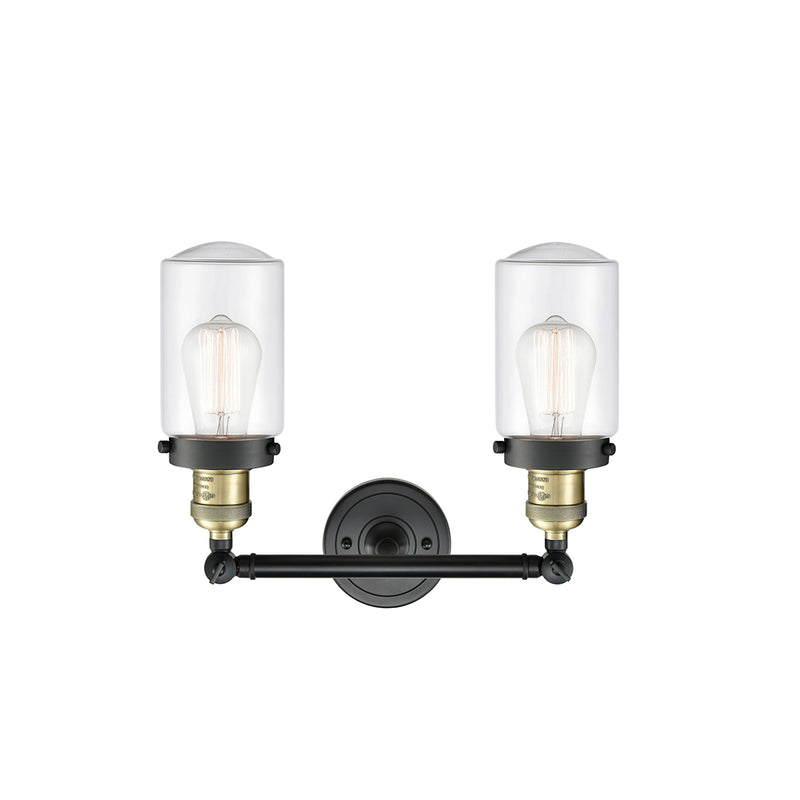 Innovations Lighting Dover 2 Light Bath Vanity Light Part Of The Franklin Restoration Collection 208-BAB-G312