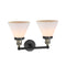 Innovations Lighting Large Cone 2 Light Bath Vanity Light Part Of The Franklin Restoration Collection 208-BAB-G41