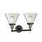 Innovations Lighting Large Cone 2 Light Bath Vanity Light Part Of The Franklin Restoration Collection 208-BAB-G42