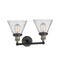 Innovations Lighting Large Cone 2 Light Bath Vanity Light Part Of The Franklin Restoration Collection 208-BAB-G44