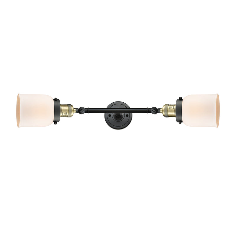 Innovations Lighting Small Bell 2 Light Bath Vanity Light Part Of The Franklin Restoration Collection 208-BAB-G51