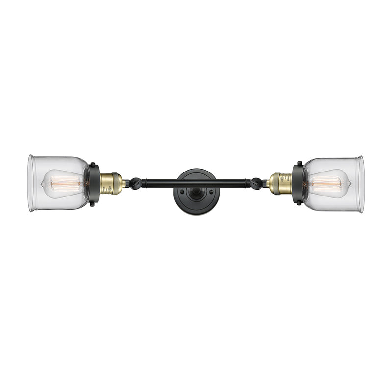 Innovations Lighting Small Bell 2 Light Bath Vanity Light Part Of The Franklin Restoration Collection 208-BAB-G52-LED