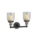 Innovations Lighting Small Bell 2 Light Bath Vanity Light Part Of The Franklin Restoration Collection 208-BAB-G54-LED